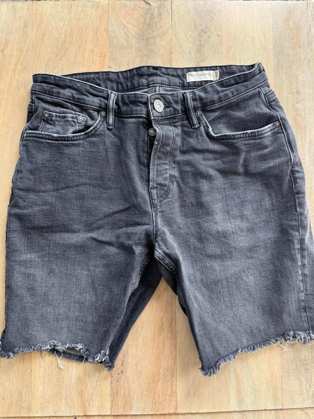 Men's AllSaints Switch Jean Shorts
